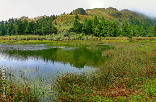 Menghuanhu (Menghuan Lake) in Taipei Yangmingshan National Park, Taiwan. photo