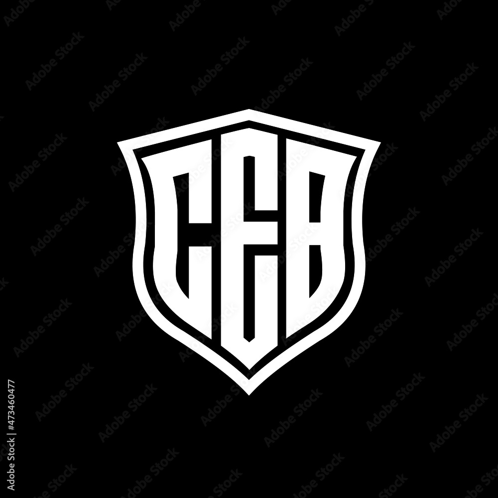 CEB letter logo design with black background in illustrator, vector logo modern alphabet font overlap style. calligraphy designs for logo, Poster, Invitation, etc. CEB letter logo design with black background in illustrator, vector logo modern alphabet font overlap style. calligraphy designs for logo, Poster, Invitation, etc.