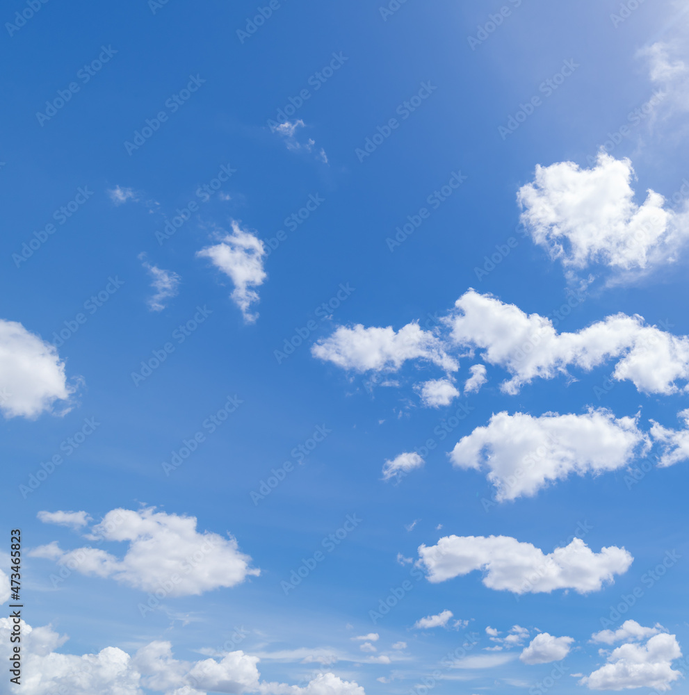 Panoramic view of clear blue sky and clouds, clouds with background. Panoramic view of clear blue sky and clouds, clouds with background.