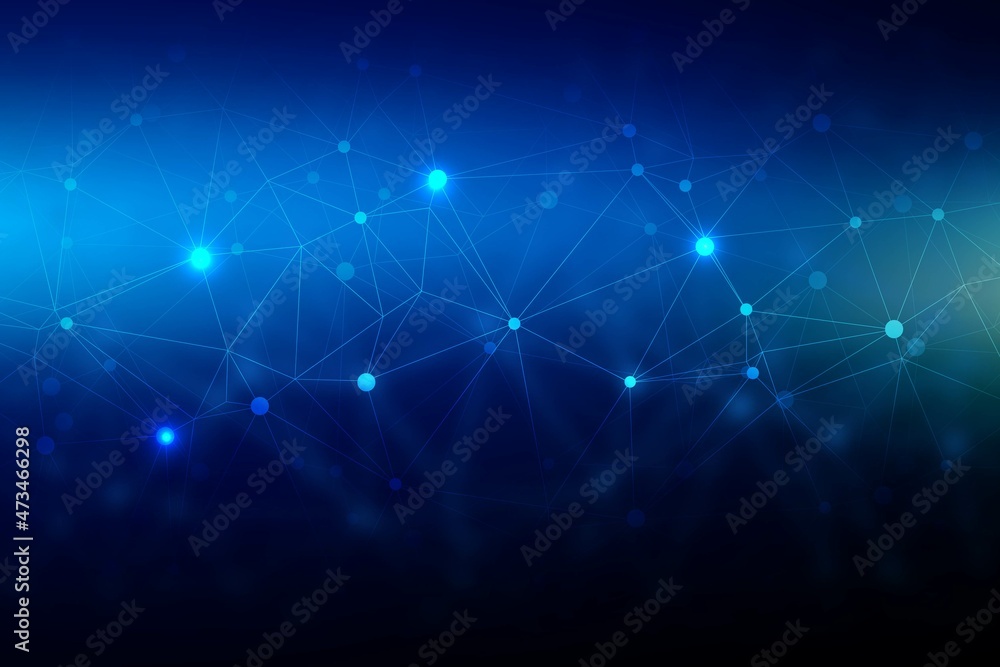Abstract technology wire polygon background Abstract technology wire polygon background