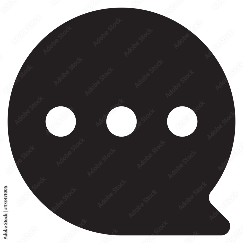 Fototapeta premium chat box message vector icon design for app and website