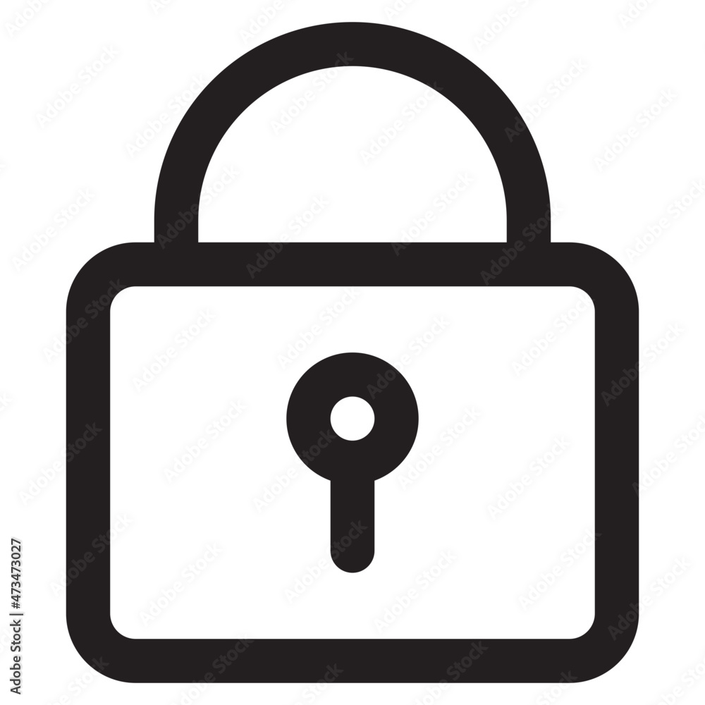 padlock icon vector illustration padlock icon vector illustration