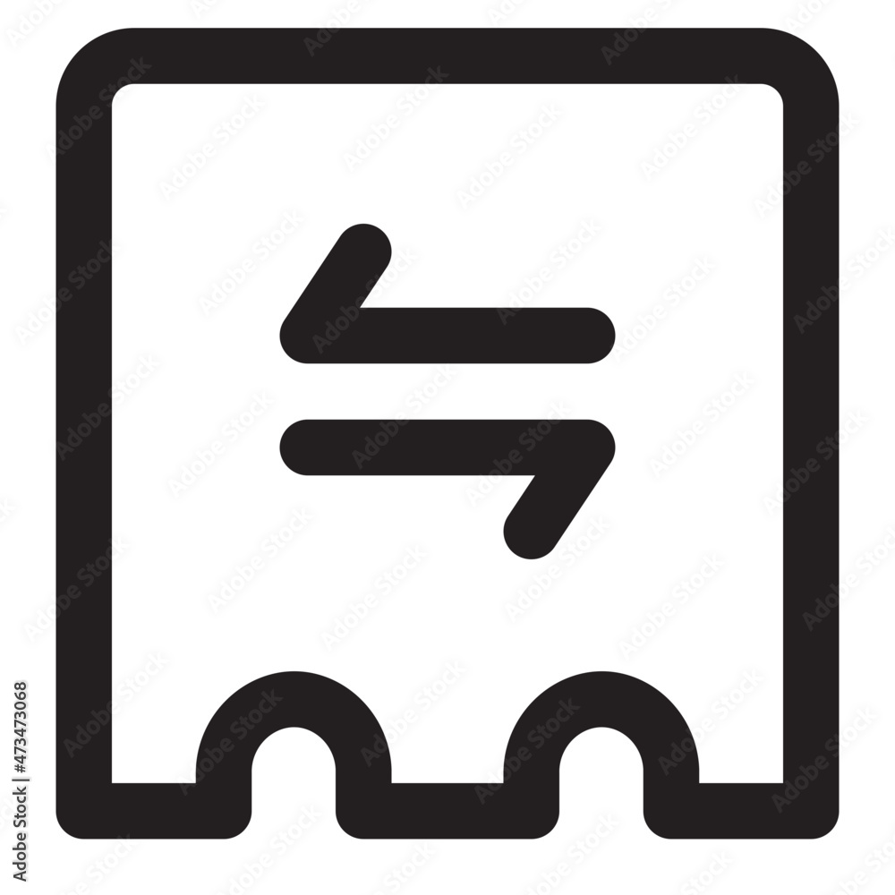 transaction icon vector illustration transaction icon vector illustration