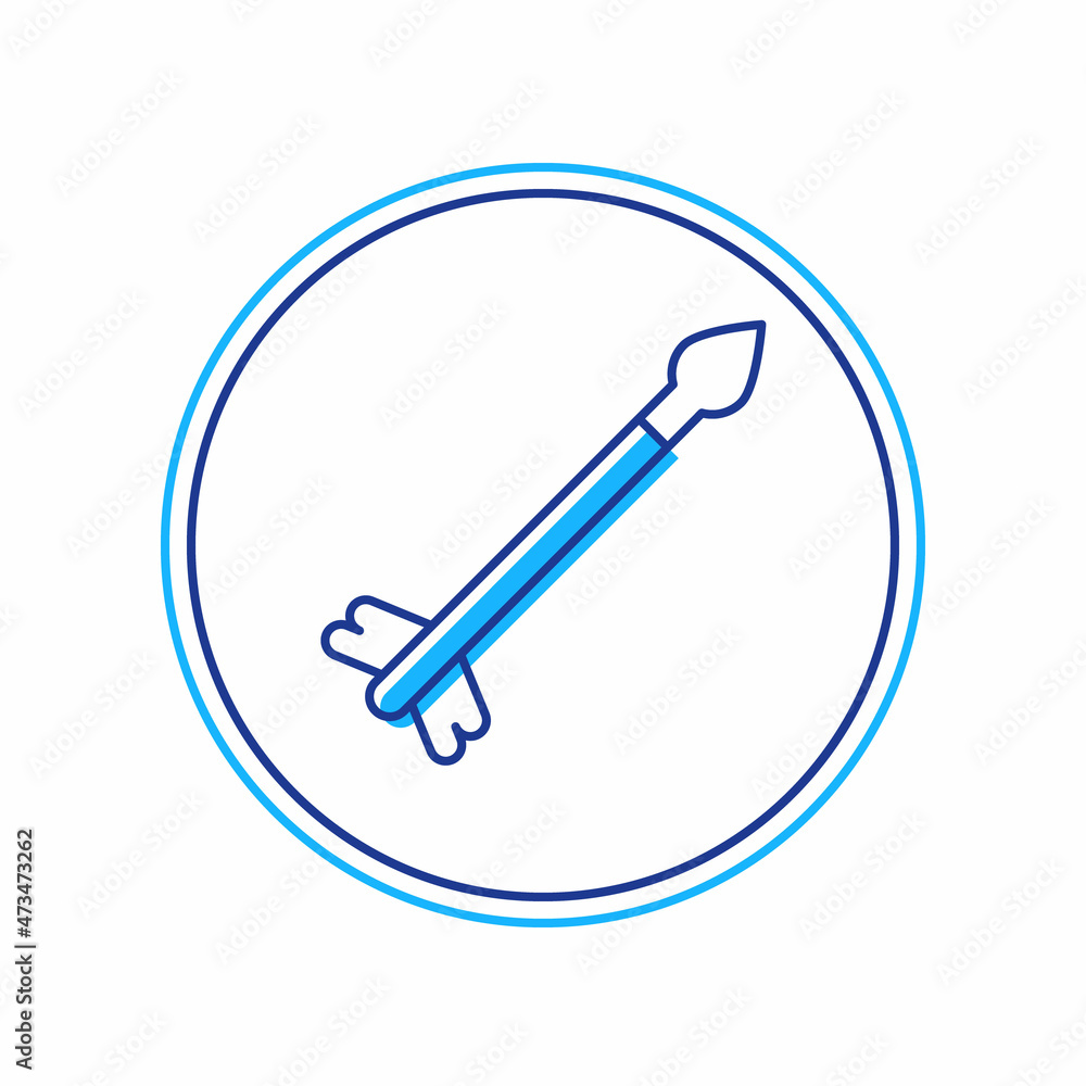 Filled outline Medieval arrows icon isolated on white background. Medieval weapon. Vector Filled outline Medieval arrows icon isolated on white background. Medieval weapon. Vector