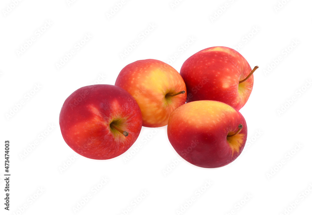 Red Apple isolated on white background Red Apple isolated on white background