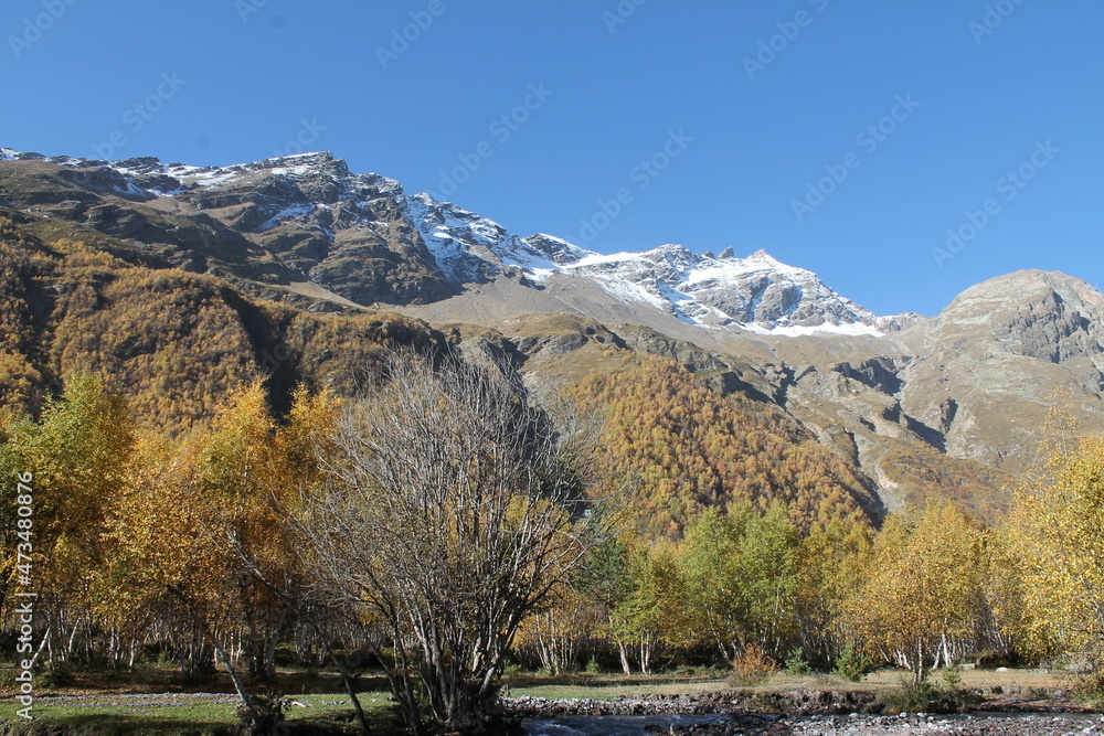 landscape in the mountains landscape in the mountains