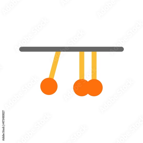 Pendulum Flat Vector Icon Design