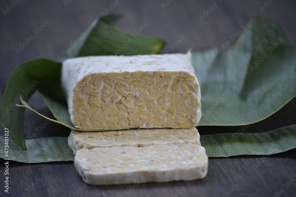 Tempeh or tempe is a traditional Javanese food made from fermented