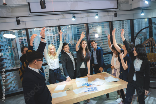 business person teamwork me...