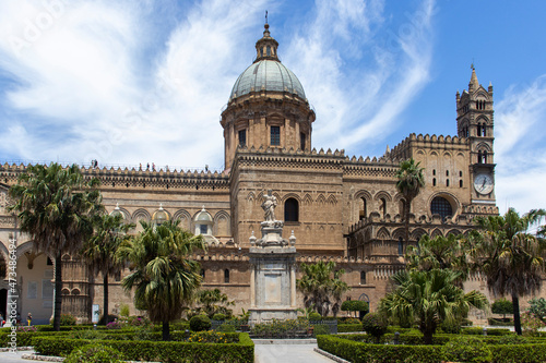 The Cathedral of Palermo is one of the most characteristic works of the city: its originality derives from the mixture of shapes and styles in a single body. Mosque during the period of Arab regency