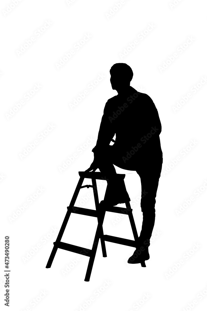 silhouette of a person silhouette of a person
