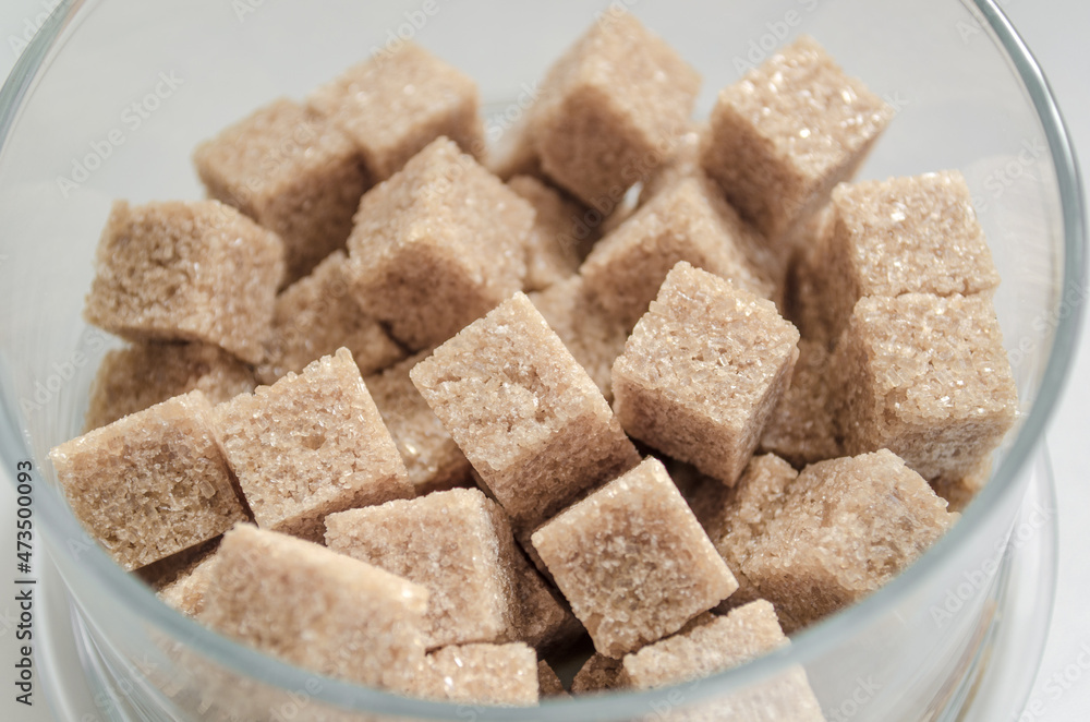 cane sugar cubes isolated cane sugar cubes isolated