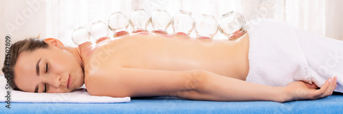 Εκτύπωση καμβά Vaccum Cupping Therapy