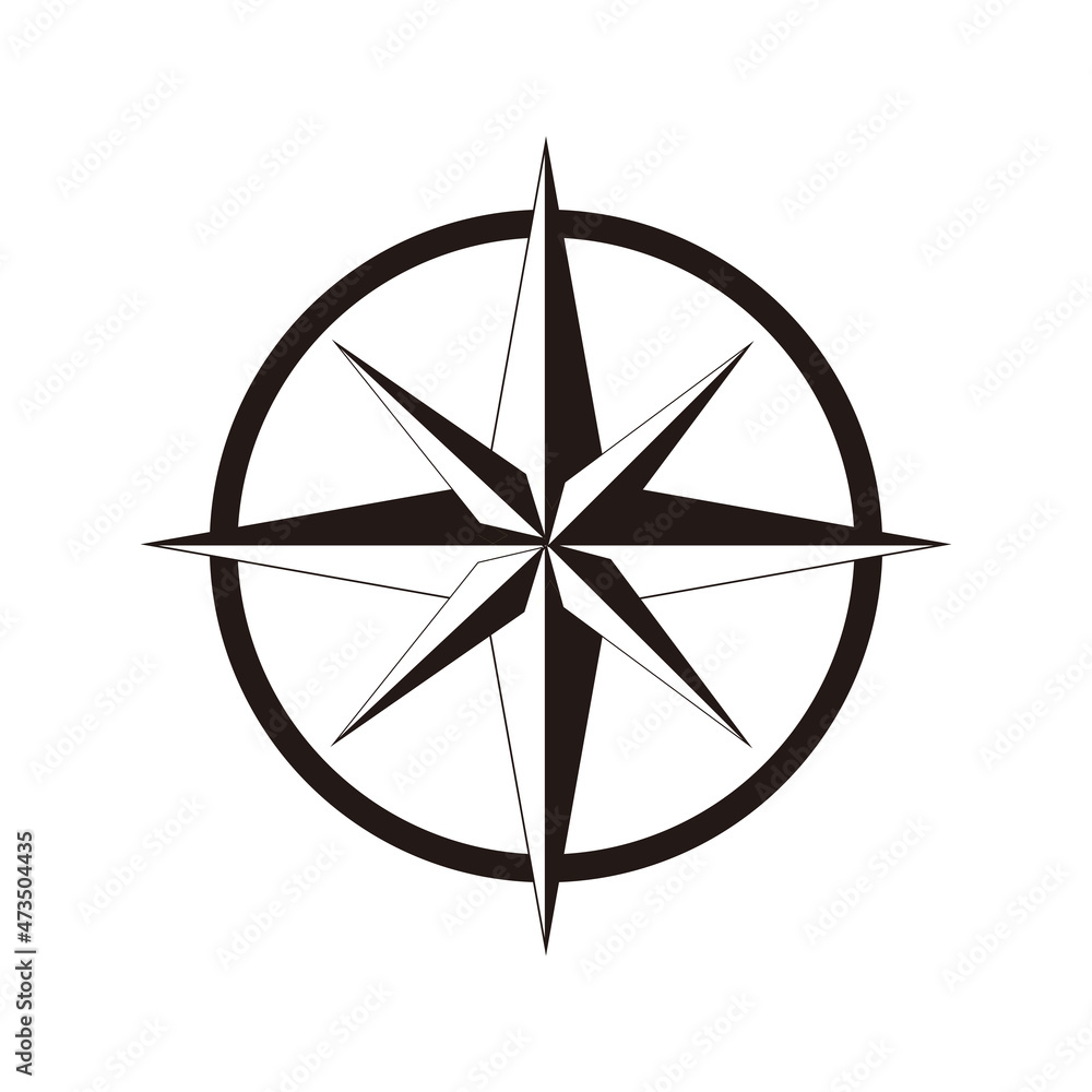 compass logo icon illustration design compass logo icon illustration design