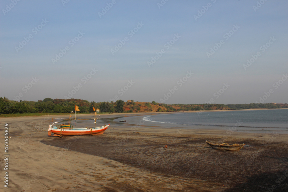 Vetye Beach is one tne of the finest and cleanest beaches in Kokan region, Ratnagiri, Maharashtra, India