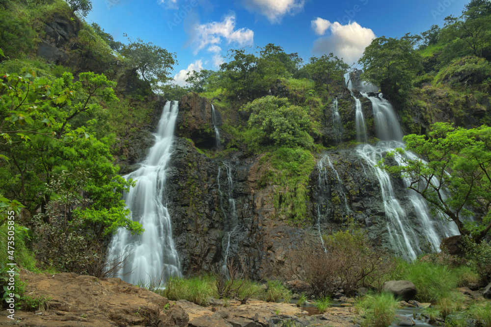 Ranjan Waterfalls one of the finest in Kolhapur, Sonurle Kolhapur, Maharashtra, India