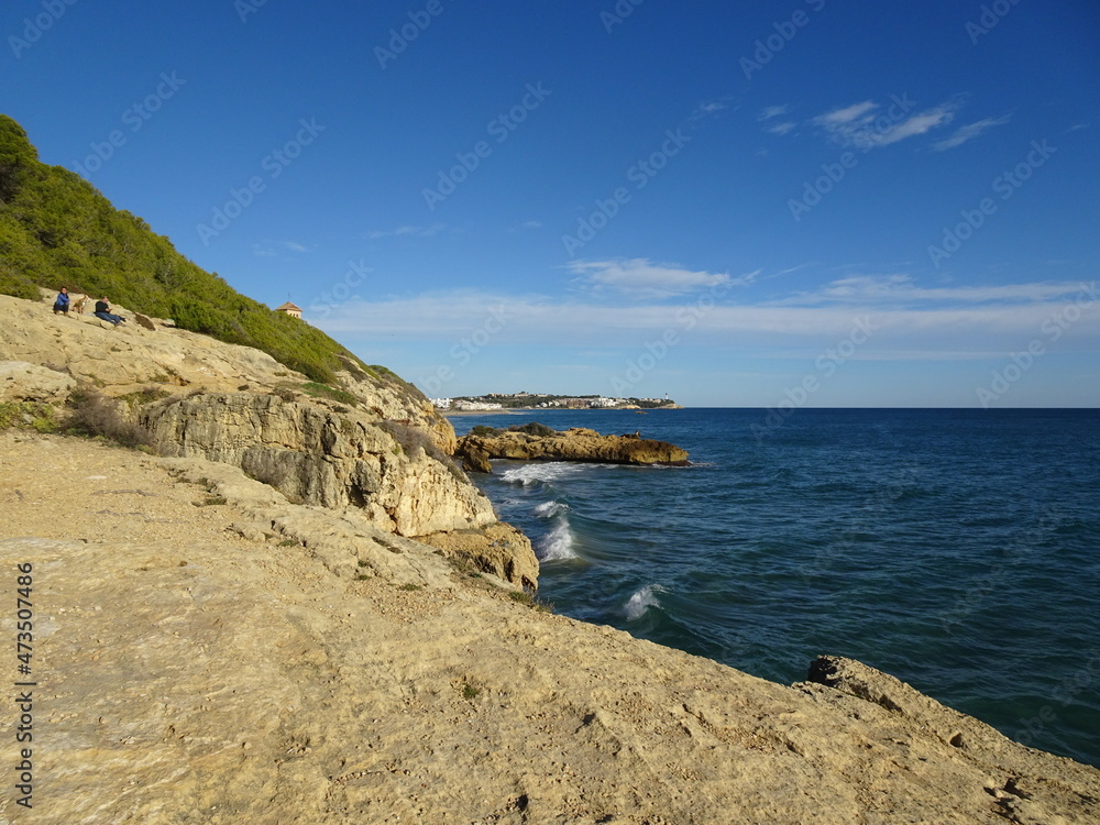 Playa de la Móra, Tarragona, Cataluña, España