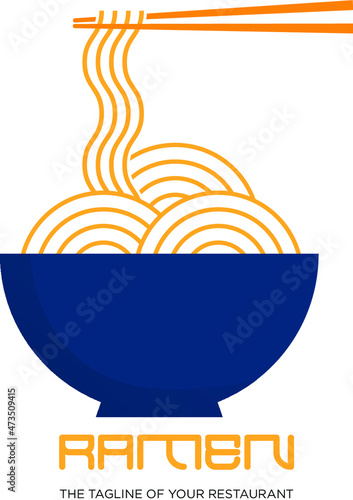 Ramen logo design