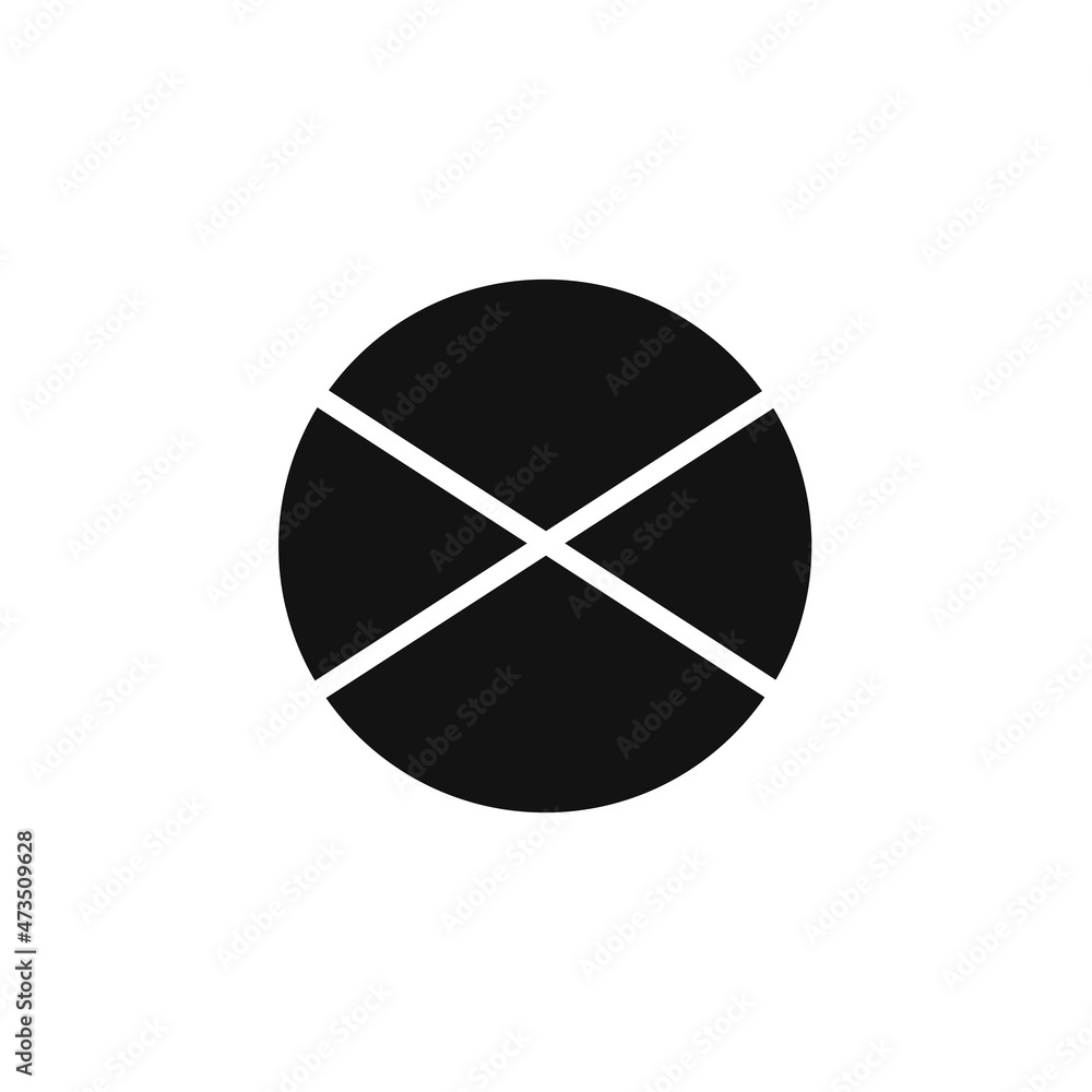 Do not wet clean icon, vector illustration, flat design Do not wet clean icon, vector illustration, flat design