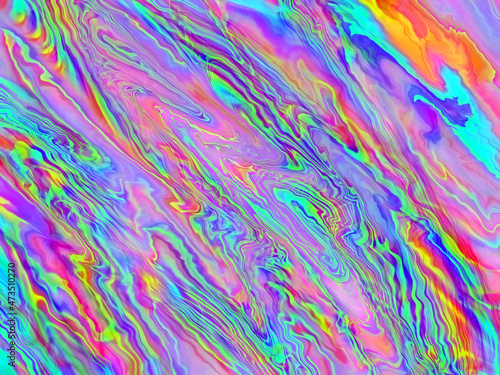 Holographic shiny texture. Abstract holographic background