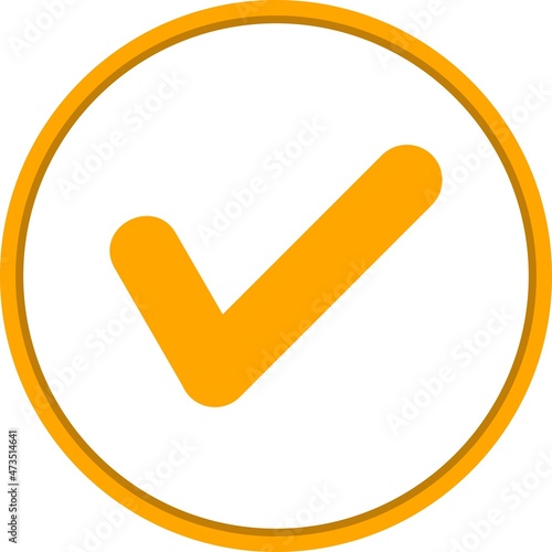 Task Flat Circle Vector Icon Design