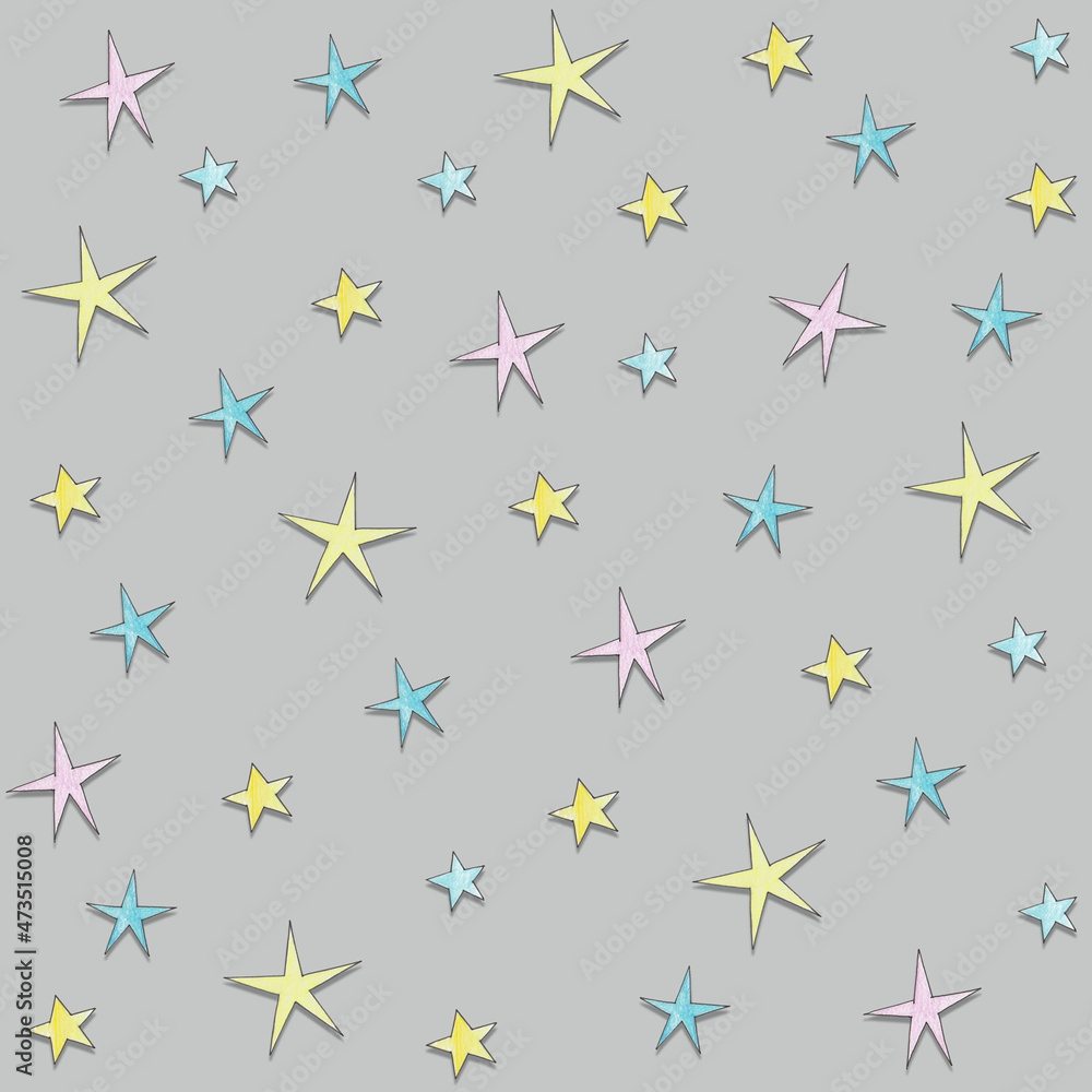 seamless pattern with stars seamless pattern with stars
