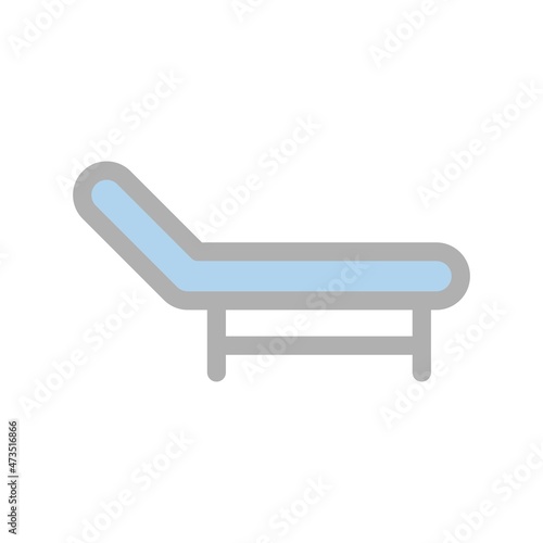 Hammock Filled Light Vector Icon Design