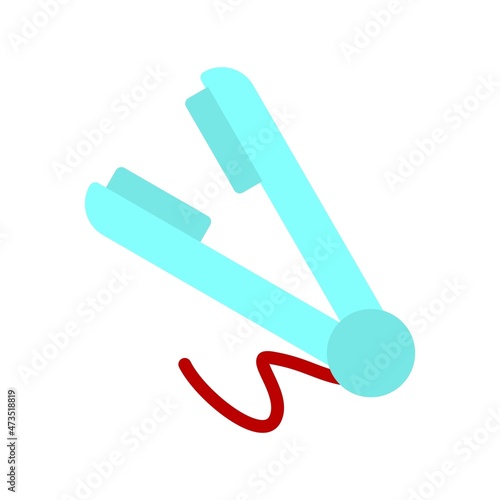 Hair Strainer Flat Vector Icon Design