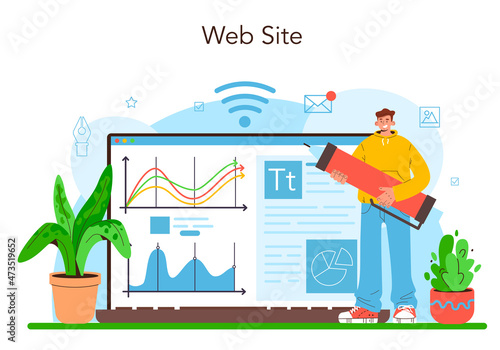 Data journalism or data-driven journalism online service or platform