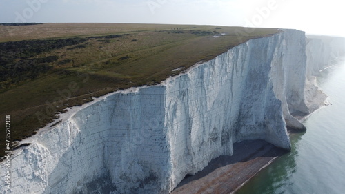 The Seven Sisters are a series of chalk sea cliffs on the English Channel coast