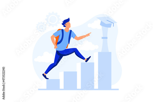 K 12 program illustration exclusive design inspiration