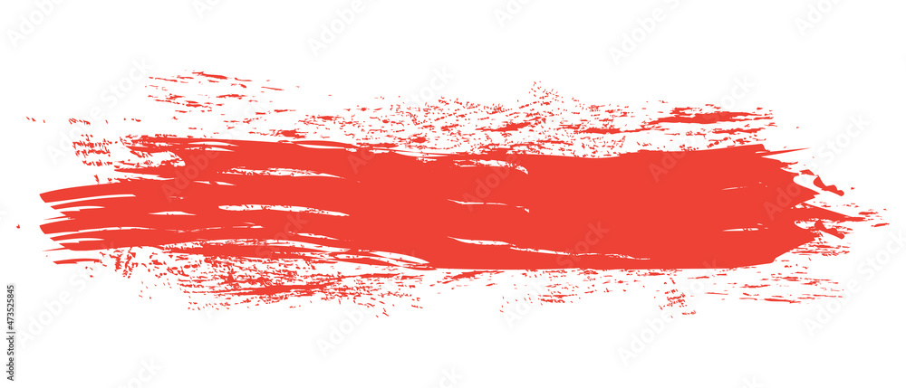 Red brush stroke set isolated on white background. Trendy brush stroke vector for red ink paint, grunge backdrop, dirt banner, watercolor design and dirty texture. Brush stroke vector illustration Red brush stroke set isolated on white background. Trendy brush stroke vector for red ink paint, grunge backdrop, dirt banner, watercolor design and dirty texture. Brush stroke vector illustration