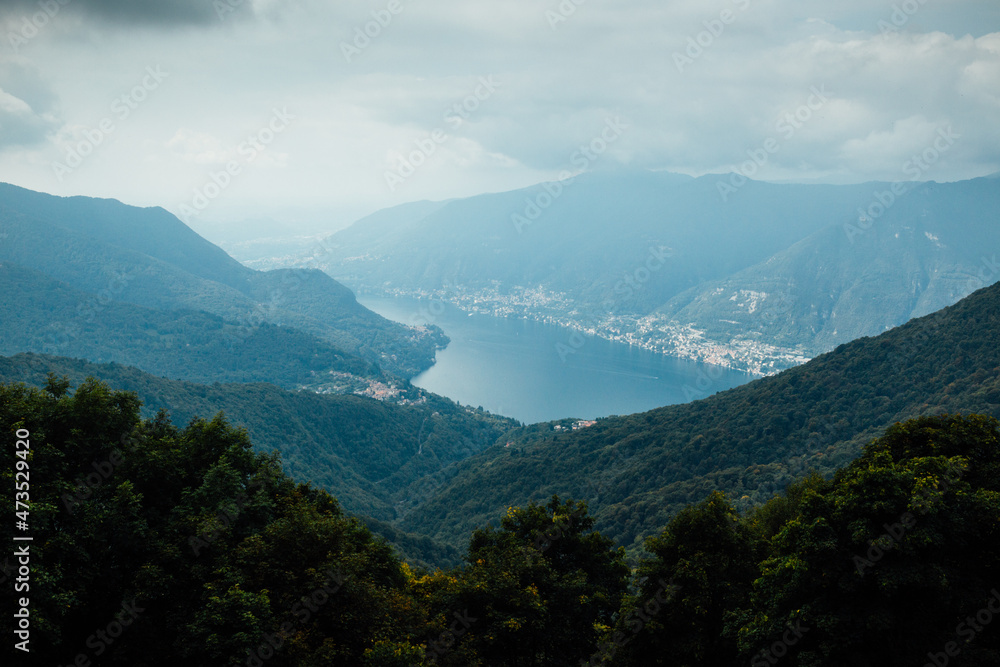 Walk in the mountains of Canzo, Italy