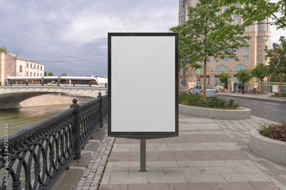Street poster billboard mock up Street poster billboard mock up