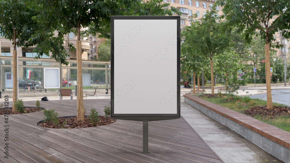 Street poster billboard mock up Street poster billboard mock up