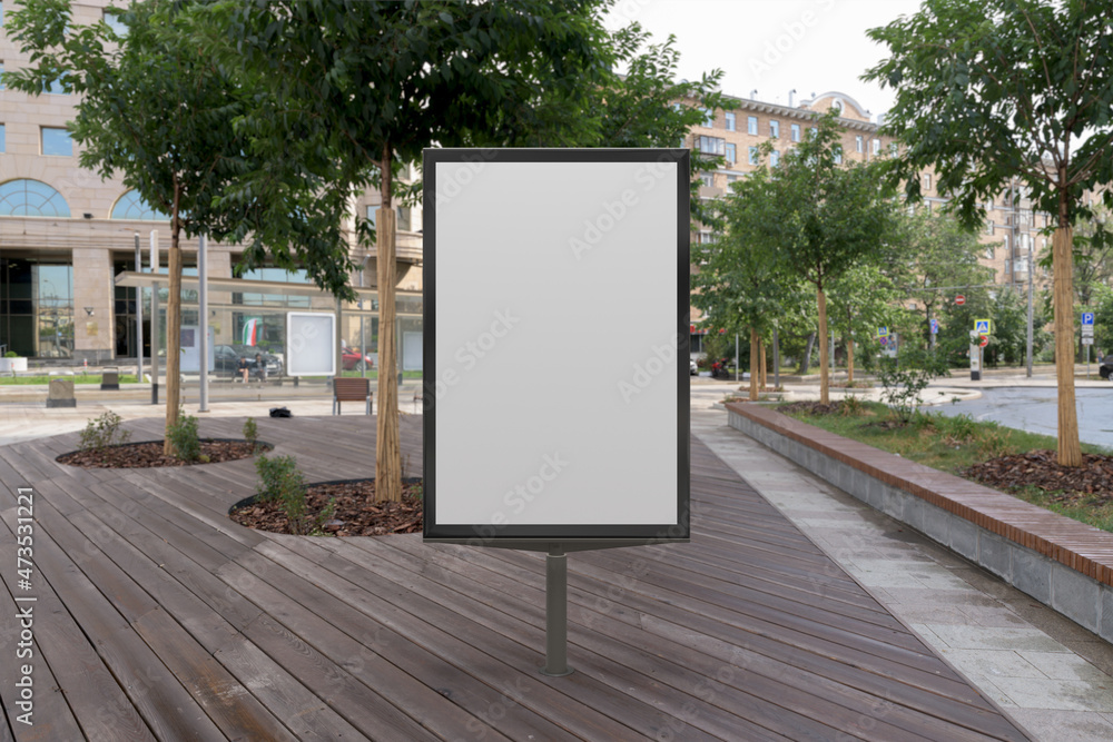 Street poster billboard mock up Street poster billboard mock up