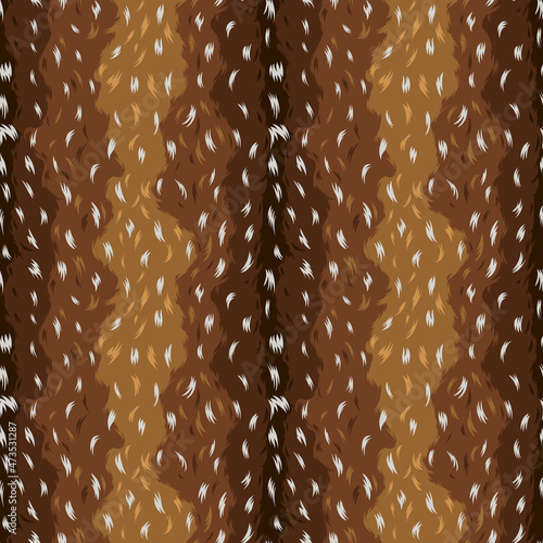 Animal skin fur pattern spots background. Deer, reindeer print pattern design