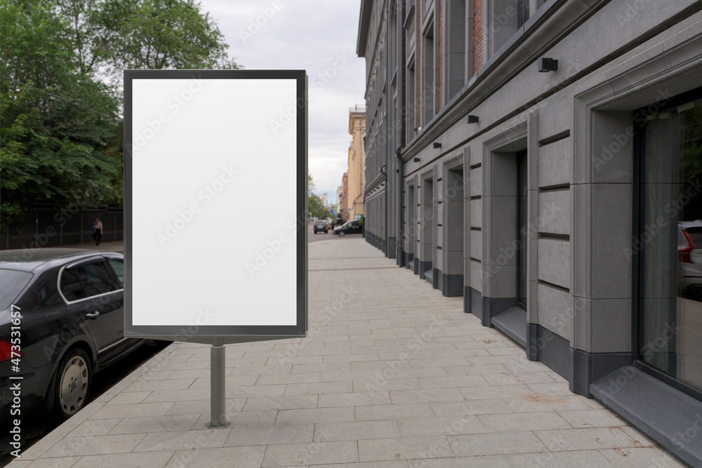 Street poster billboard mock up Street poster billboard mock up