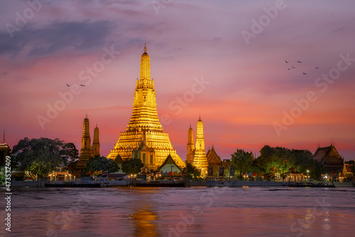 Schilderij op canvas Wat Arun