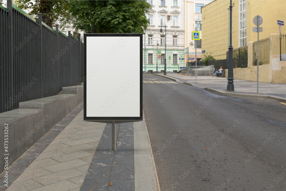 Street poster billboard mock up Street poster billboard mock up
