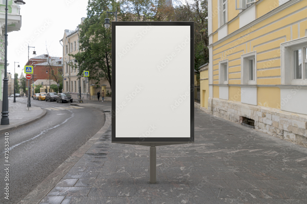 Street poster billboard mock up Street poster billboard mock up