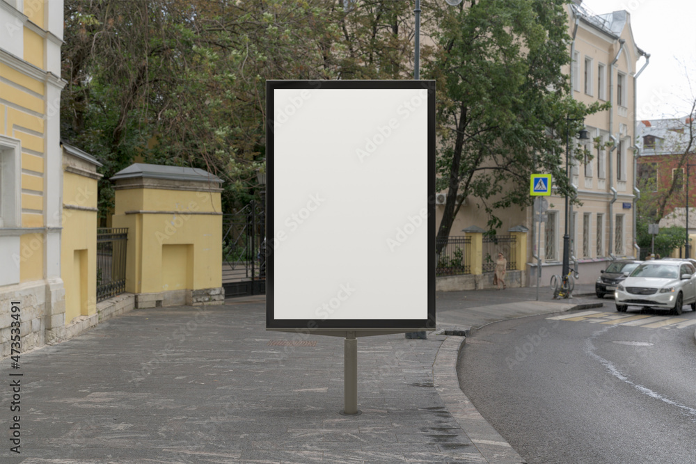 Street poster billboard mock up Street poster billboard mock up