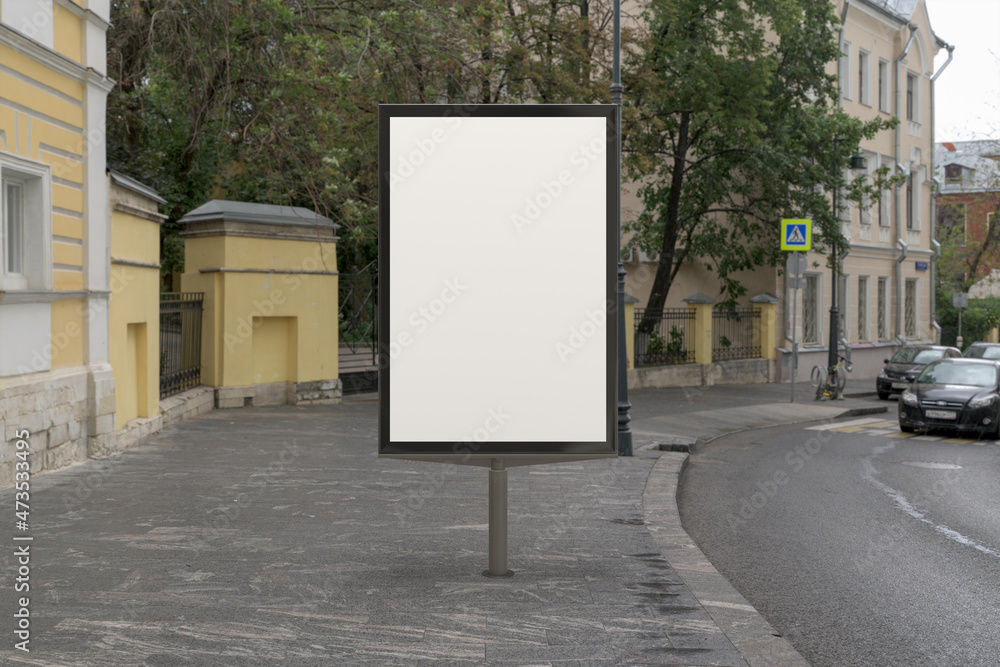 Street poster billboard mock up Street poster billboard mock up