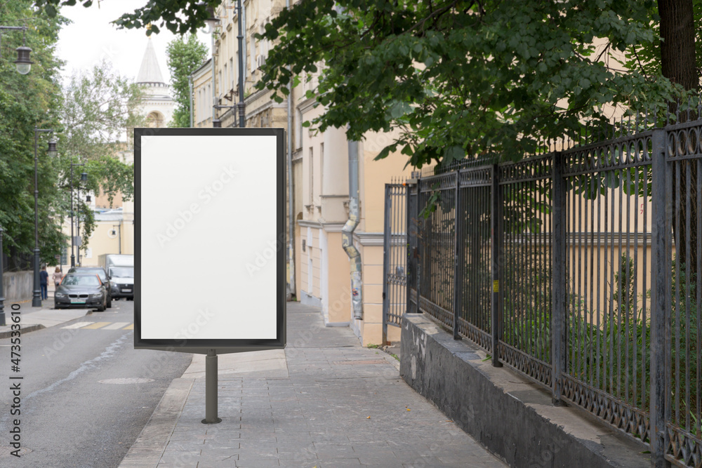 Street poster billboard mock up Street poster billboard mock up