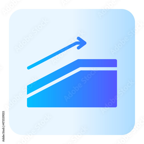 road gradient icon