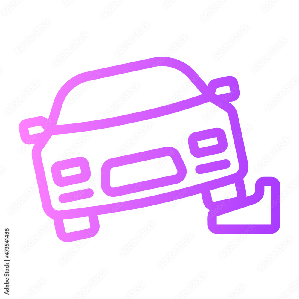 bump gradient icon bump gradient icon