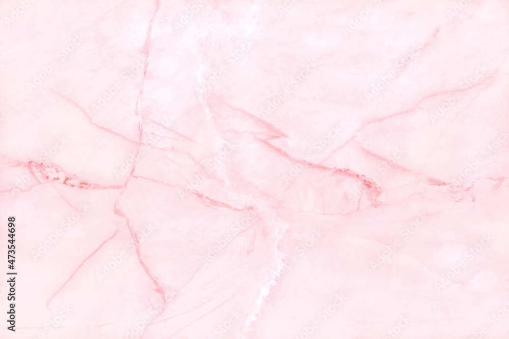 Pink marble texture background with high resolution for interior decoration. Tile stone floor in natural pattern.