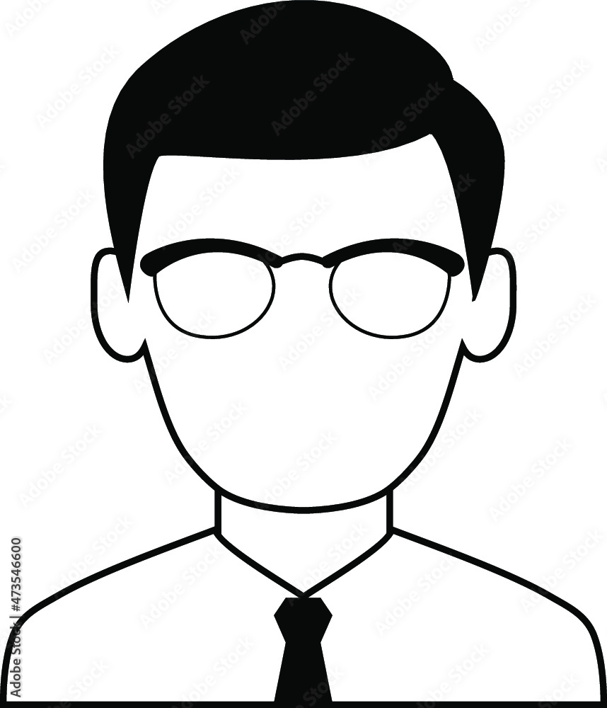 Avatar Manager Icon line Art outline Monochrome
Avatar Manager Icon line Art outline Monochrome