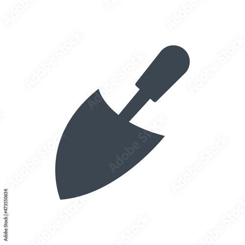 Construction trowel icon