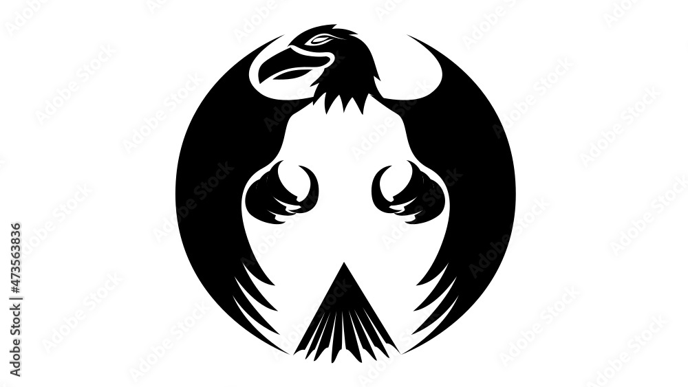 Phoenix patch, circle Phoenix patch, circle